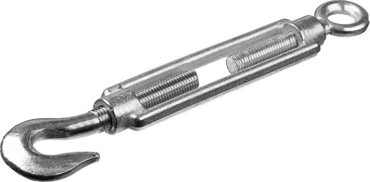 Талреп DIN 1480, крюк-кольцо, оцинкованный, М16, 2 шт, STAYER Master 30515-16 30515-16 купить в Урае