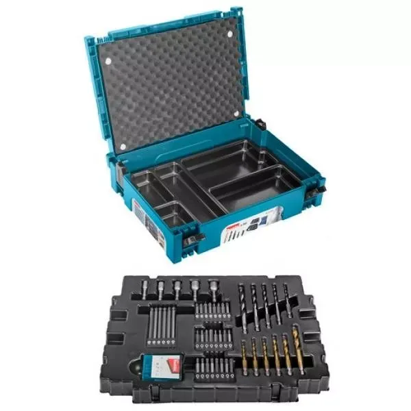 Набор бит и сверл 56 шт в кейсе Makita B-53768 купить в Урае