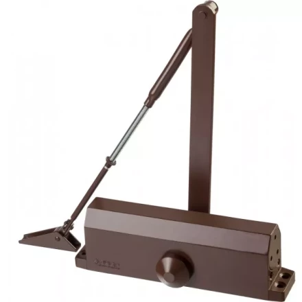 Доводчик дверной ЗУБР &quot;ПРОФЕССИОНАЛ&quot;, для дверей массой до 100 кг, цвет коричневый 37912-100 купить в Урае