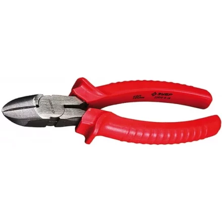 Бокорезы усиленные &quot;ТИТАН&quot;, маслобензостойкая рукоятка, покрытие оксидированное с полировкой, 180мм, ЗУБР Профессионал 22015-6-18 купить в Урае