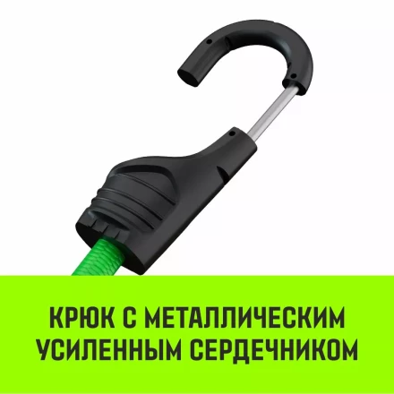 Стяжка эластичная с крючками для багажа HITCH REGULAR 80см комплект 2 шт (SZ087655) купить в Урае