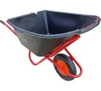 Тачка строительная 110 л 200 кг &quot;Антиудар&quot; одноколёсная с пневмоколесом 1023977 купить в Урае