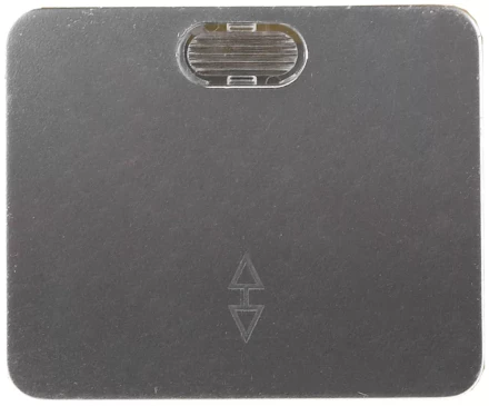 Выключатель СВЕТОЗАР &quot;ГАММА&quot; проходной, с подсветкой, одноклав., без вставки и рамки, цвет светло-серый металлик, 10A SV-54138-SM купить в Урае