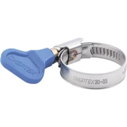 Хомуты металлические элемент крепления с формой ключа 25-40мм 50шт/уп СИБРТЕХ 47551