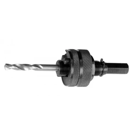 ЗУБР &quot;ЭКСПЕРТ&quot;. Державка  для биметаллических коронок, жесткие штифты, прижимная муфта, шестигранный хвостовик, d 32-152мм 29532_z01 купить в Урае