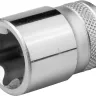 Торцовая головка KRAFTOOL "INDUSTRIE QUALITAT", Cr-V, внешний TORX, хромосатинированная, 1/2", Е 20 27810-20_z01 купить в Урае