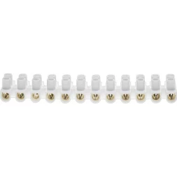 Колодки СВЕТОЗАР зажимные винтовые (КЗВ), макс. ток 6А, сечение подкл. проводов 6мм2 49150-06