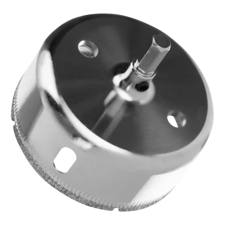 Сверло по керамической плитке и стеклу Сибртех 72735, 120 х 55 мм, шестигранный хвостовик, с центрующим сверлом купить в Урае