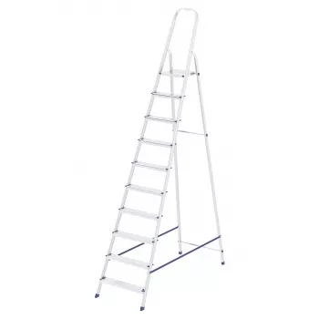 Стремянка 10 ступеней алюминиевая СИБРТЕХ Pоссия 97721 купить в Урае
