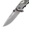 Нож складной Denzel 79209, многоцелевой, системы Liner-Lock, с накладкой G10 на эргономичной рукоятке купить в Урае