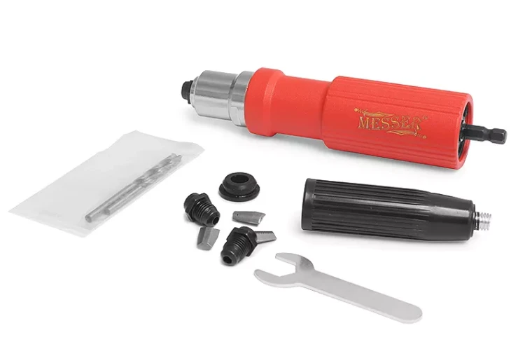 Насадка-заклепочник MESSER JG 12589 для вытяжных заклепок (2,4 - 4,8 мм) купить в Урае