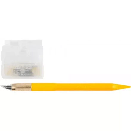 Нож OLFA &quot;Utility Models&quot; перовой дизайнерский, для точных работ, рукоятка с мини шпателем, 5 лезвий, 4мм OL-AK-5 купить в Урае