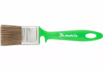 Кисть флейцевая "РАБОТЫ ПО ДЕРЕВУ"  35*10 мм  MATRIX Color Line 83372 купить в Урае