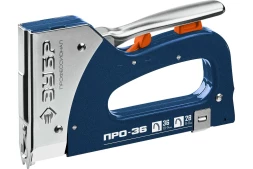 ЗУБР Про-36, тип 36 (L) калибр 20GA (10 - 14 мм)/28, кабельный рессорный степлер, Профессионал (31580)