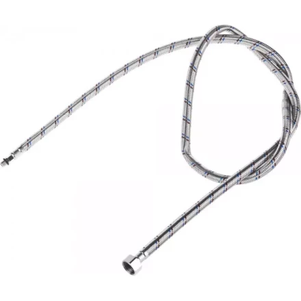 Подводка гибкая STAYER для воды к смесителям, оплетка из нерж стали, укороченная, г/ш 1/2&quot; - 1,5м 51016-150 купить в Урае