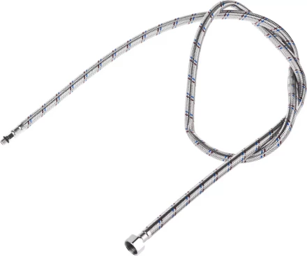 Подводка гибкая STAYER для воды к смесителям, оплетка из нерж стали, укороченная, г/ш 1/2&quot; - 1,5м 51016-150 купить в Урае