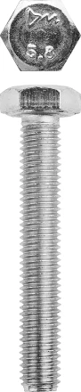 Болт ЗУБР &quot;МАСТЕР&quot; с шестигранной головкой, ГОСТ 7798-70, класс прочности 5.8, оцинкованный, M10x70мм, 5кг 303080-10-070 купить в Урае