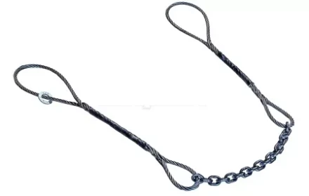 Строп комбинированный 1.6 т L=4 м L цепи=1.2 м заплет купить в Урае