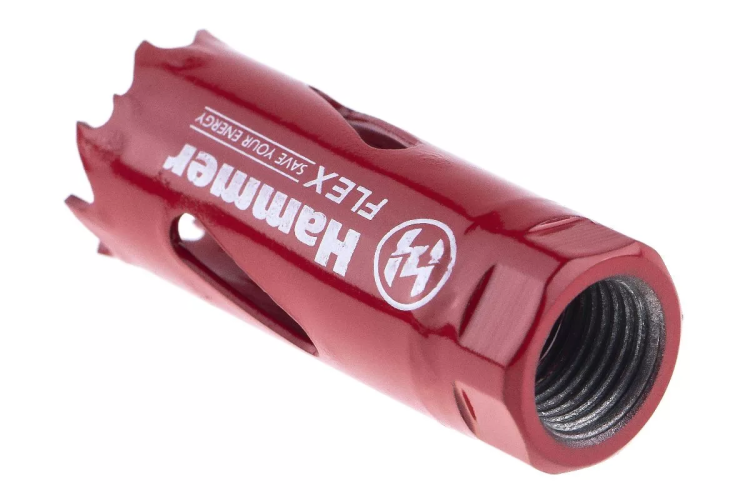 Коронка биметаллическая HAMMER Ф20х38мм 1/2" BiMETALL (224-002) купить в Урае