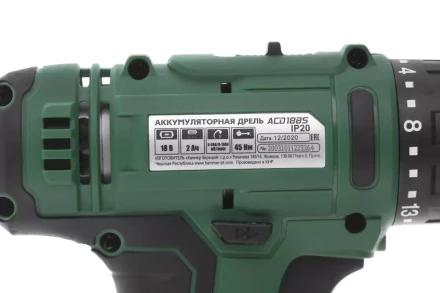 Дрель аккумуляторная HAMMER ACD18BS купить в Урае