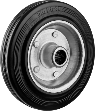 ЗУБР d 160 мм, г/п 145 кг, игольчатый подшипник, резина/металл, колесо, Профессионал (30936-160) купить в Урае