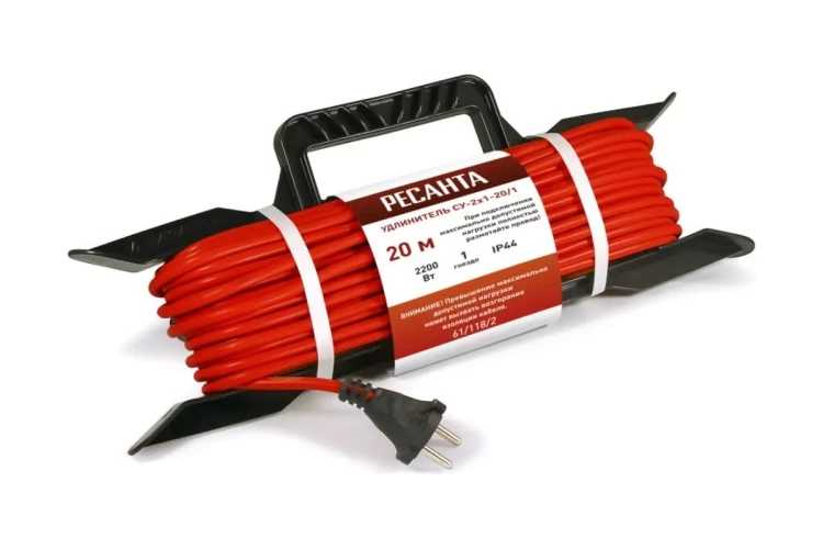 Удлинитель силовой на раме Ресанта СУ-2х1-20/1 (IP44) 61/118/2 купить в Урае