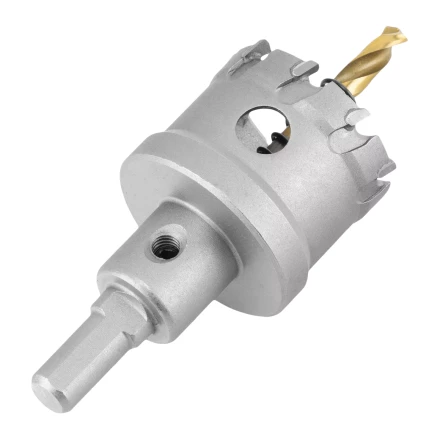 Коронка по металлу твердосплавная, 41 мм Denzel 724013 купить в Урае