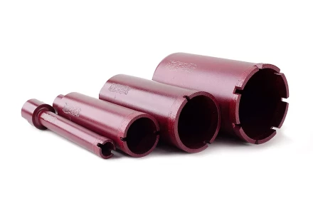 Сегментная алмазная коронка MESSER REDLINE по граниту диаметр 18 мм длина 100 мм купить в Урае