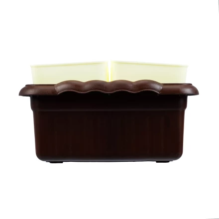 Набор для рассады Palisad 643451, поддон 444х185х82 мм, 10 горшочков по 460 мл. с выдвижным дном купить в Урае