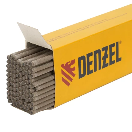 Электроды Denzel DER-13/55, диам 3 мм, 2,5 кг., основное покрытие 97505 купить в Урае