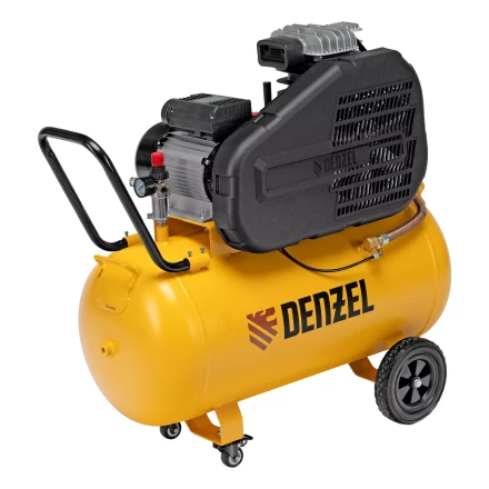 Компрессор воздушный рем. привод Denzel BCI 2200/100, 2,2 кВт, 100 литров, 420 л/мин купить в Урае
