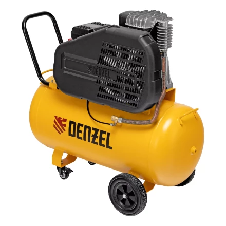 Компрессор воздушный рем. привод Denzel BCI 2200/100, 2,2 кВт, 100 литров, 420 л/мин купить в Урае