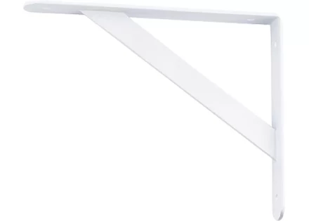 Кронштейн усиленный 500х350х30х4 мм белый СИБРТЕХ 94048 купить в Урае