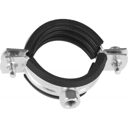 ЗУБР. Хомут трубный с гайкой, оцинкованный, 3&quot;, 90шт 37850-83-95-90 купить в Урае