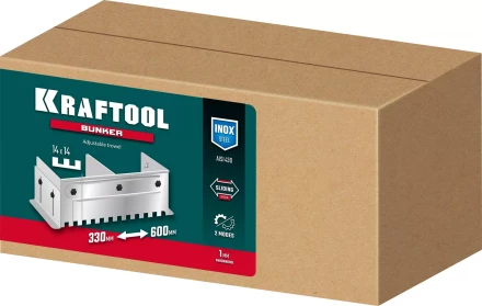 Раздвижная гребенка KRAFTOOL 0808-14 купить в Урае