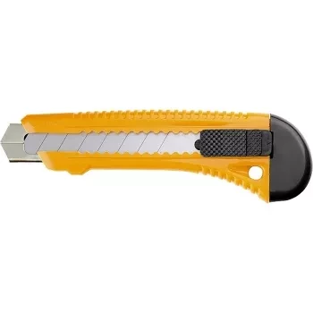 Нож,18 мм, выдвижное лезвие, металлическая направляющая  SPARTA 78973 купить в Урае