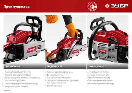 Бензопила ПБЦ-М40-40 серия МАСТЕР купить в Урае