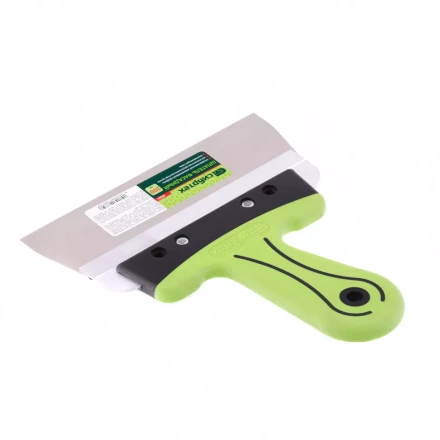 Шпатель фасадный нержавеющая сталь 200 мм двухкомпонентная ручка  Сибртех 85581 купить в Урае