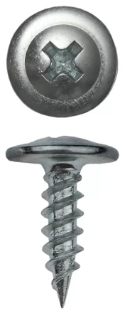 Саморезы ЗУБР с прессшайбой по листовому металлу до 0,9мм, PH2, 4,2х51мм, ТФ6, 10шт 4-300196-42-051 купить в Урае