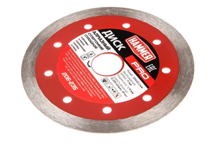 Круг алмазный HAMMER (206-235) Ф125х22мм по керамограниту купить в Урае