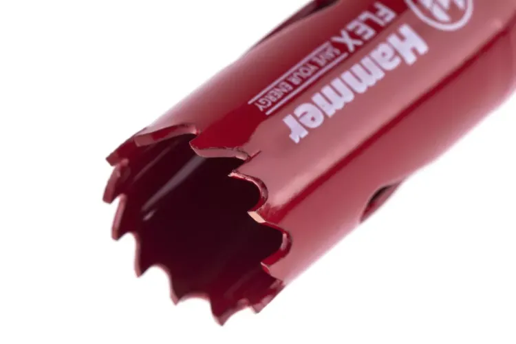 Коронка биметаллическая HAMMER Ф22х38мм 5/8" BiMETALL (224-003) купить в Урае