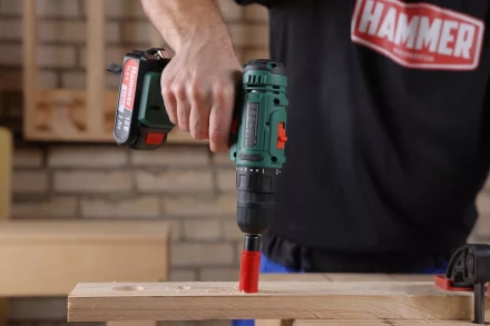 Коронка биметаллическая HAMMER Ф22х38мм 5/8" BiMETALL (224-003) купить в Урае