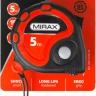 Рулетка MIRAX, 3 стопора, двухкомпонентный пластиковый корпус, 5мх19мм 34013-05-19 купить в Урае