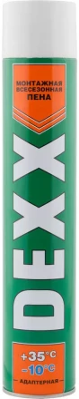 Пена монтажная, адаптерная, всесезонная, 750мл, DEXX 41123 купить в Урае