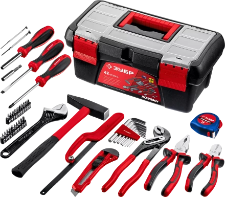 Универсальный набор инструмента для дома ЗУБР Хозяин-42 42 предмета купить в Урае