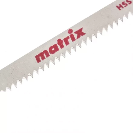 Полотна для электролобзика  по пластику 3 штукT101A 72 x 2 мм HSS Matrix 78232 купить в Урае