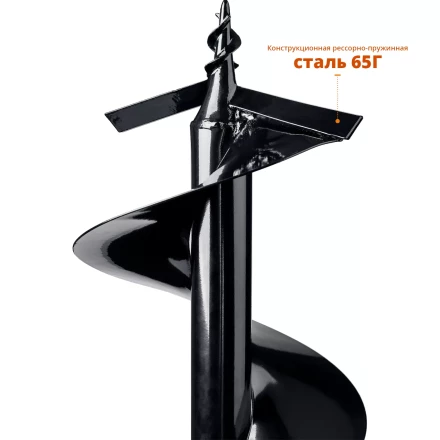 ЗУБР d 300 мм, грунт, шнек для мотобуров (7051-30) купить в Урае