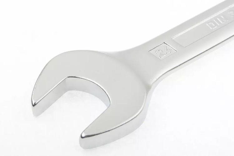 Ключ комбинированный 24 мм CrV холодный штамп GROSS 15142 купить в Урае