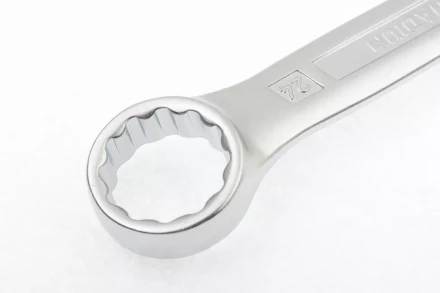 Ключ комбинированный 24 мм CrV холодный штамп GROSS 15142 купить в Урае