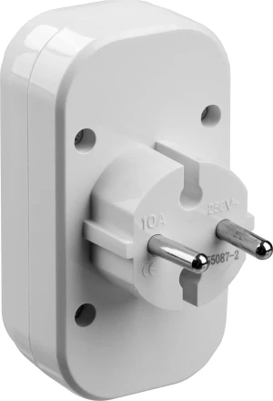 Разветвитель электрический MAXElectro, STAYER 55087-2, 2 гнезда, 10А/220В 55087-2 купить в Урае